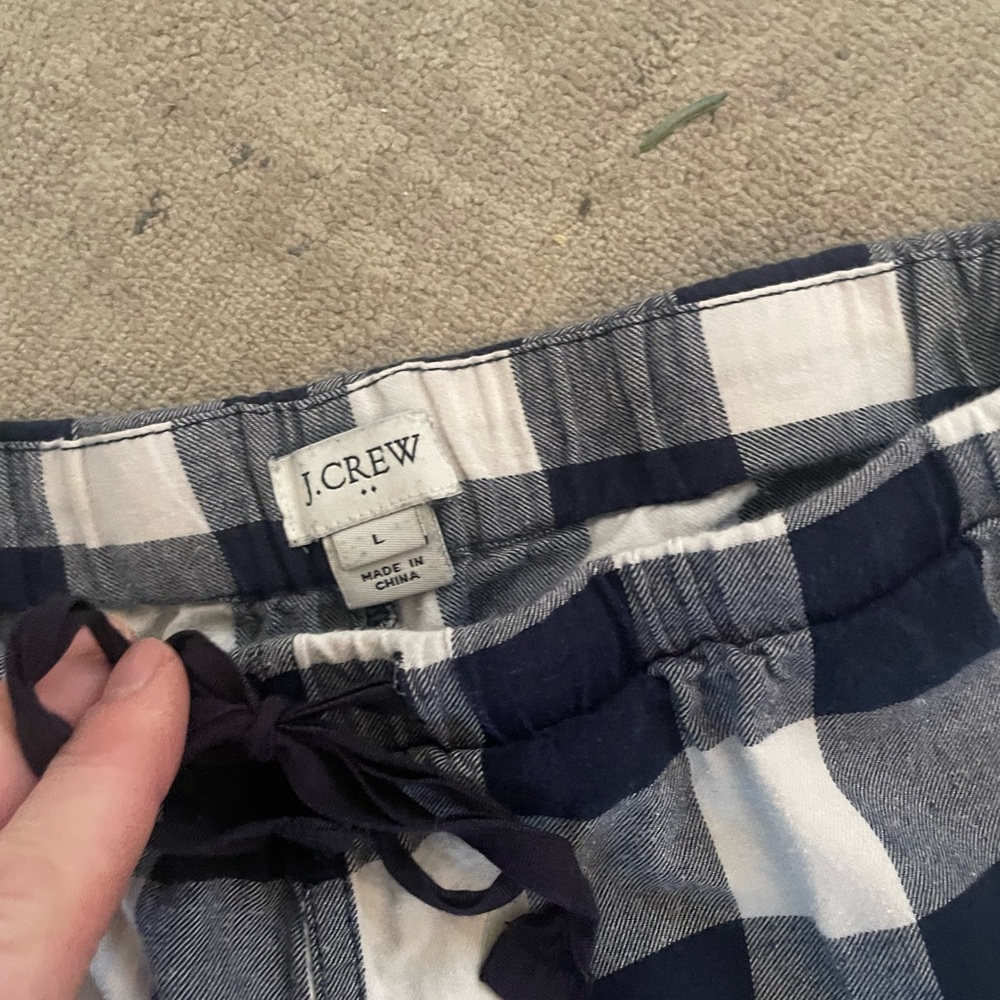 JCrew men’s size large pajama bottoms